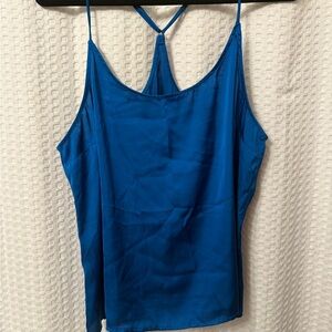 Stars Above Blue Backless Sleeveless Camisole Pajama